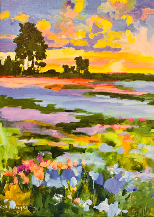 Color Field Giclee Canvas Print