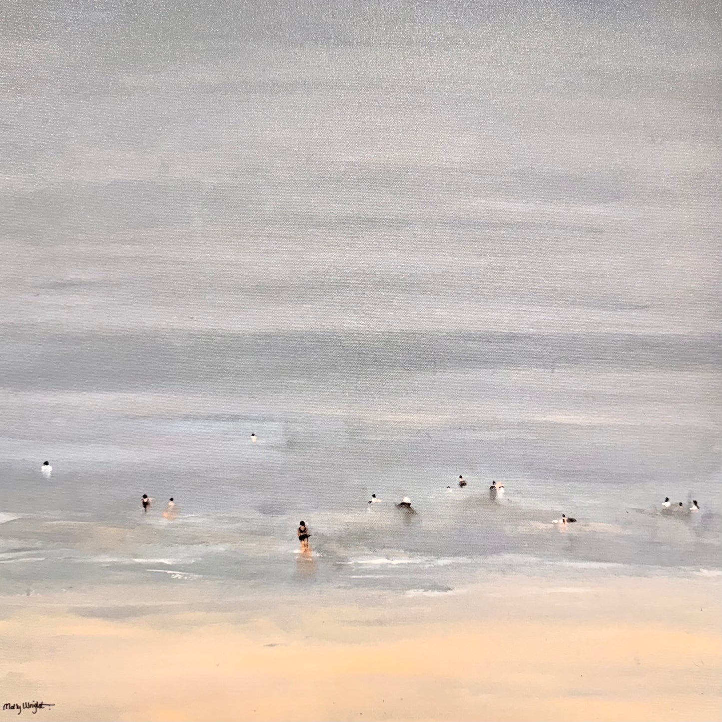 Ocean Calm 1 Giclee Canvas Print