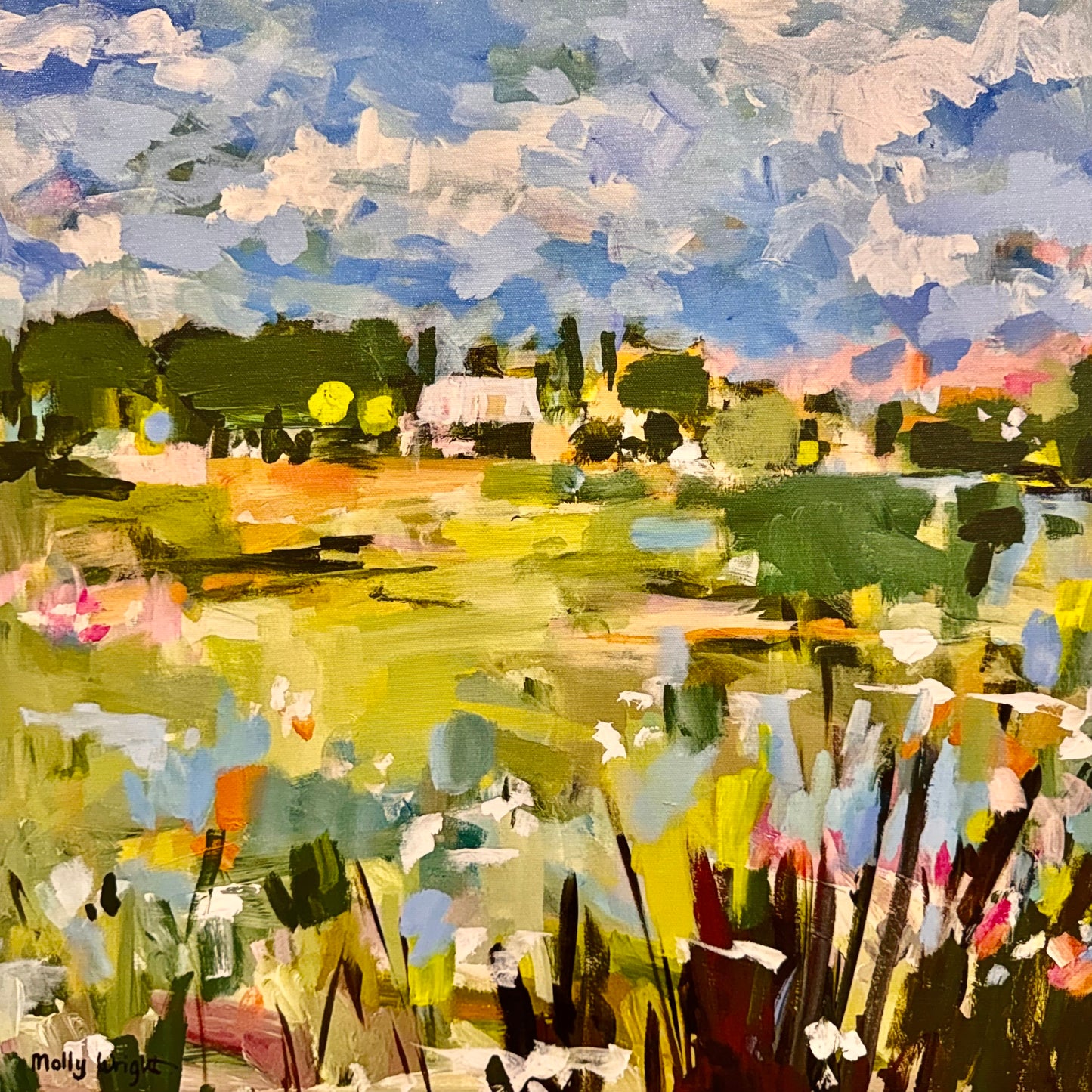 Fresh Air Giclee Canvas Print
