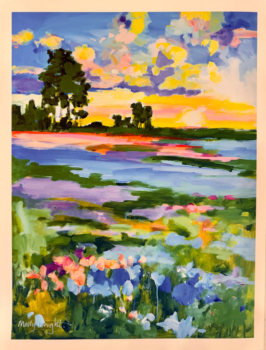 Color Field Giclee Paper Print