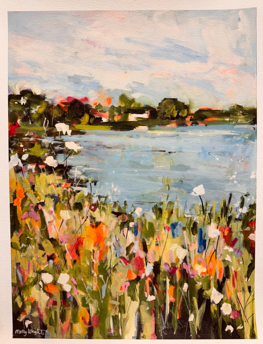 Across the Way Giclee Paper Print