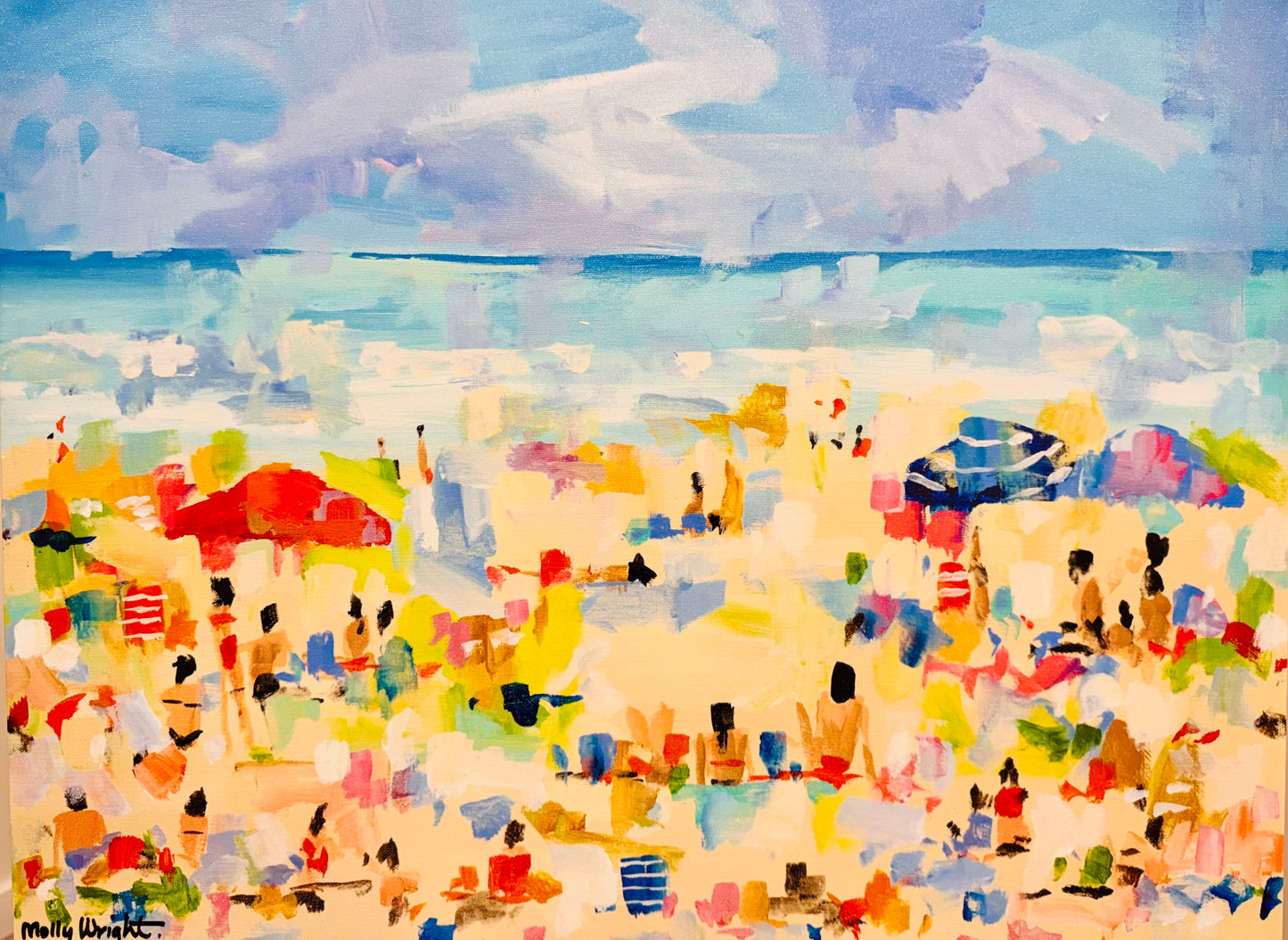 Sunshiney Day Giclee Canvas Print