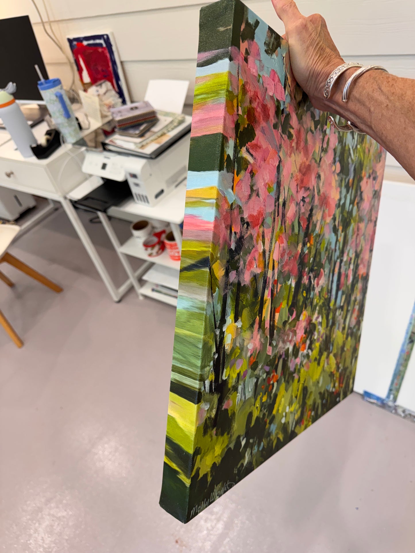 In Full Bloom Giclee Canvas Print